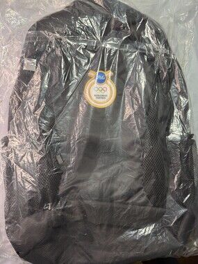 P&G Team USA Olympic Partner Backpack Laptop Travel Bag Black Olympics Promo